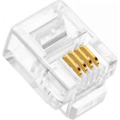 Resim Powermaster Telefon Soketi RJ11 6p/4c (100LÜK Paket) 