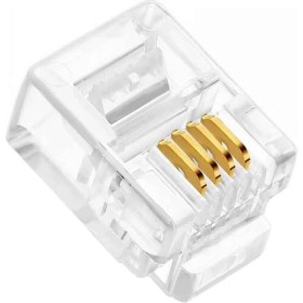 Resim Powermaster Telefon Soketi RJ11 6p/4c (100LÜK Paket) 