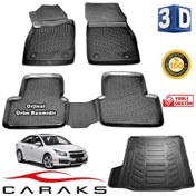 Resim Cruze Sedan 3D Havuzlu Paspas+Bagaj Havuzu 2009 Sonrası N11.24219 