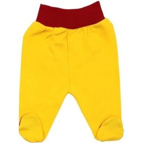 Resim Gülücük Sari Kirmizi Unisex Bebek Sarı Kırmızı 4'lü Taraftar Hastane Çıkış Seti Sarı - Kırmızı 