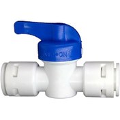 Resim Su Arıtma Cıhazı Ara Bağlantı Vanası 1/4'' , 6 Mm Hortumlar Için 