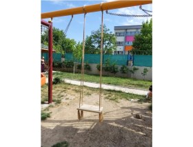 Resim BBS Dekoratif Sağlam Park Bahçe Balkon Piknik Salıncak ( El Işçiliği Kullanılmıştır ) 
