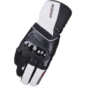 Resim Scoyco Mc82 Waterproof Motosiklet Eldiveni 65492 Beyaz Siyah 