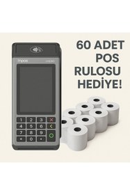 Resim inPOS M530 4g Çift Sim Temassız&qr Yeni Nesil Yazarkasa Pos 60 Adet Rulo Hediyeli 