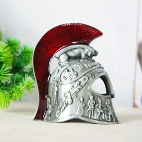 Resim Just Cheap Store Metal Dekoratif Şövalye Miğferi 