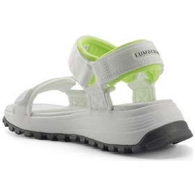 Resim Lumberjack Lıly 5fx Beyaz Comfort Casual Günlük Spor Sandalet Beyaz 