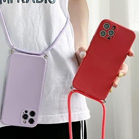 Resim Coverzone Tecno Camon 16 İle Uyumlu İpli Boyun Askılı Silikon Kılıf Dulcet Epiphany Kılıf Siyah 