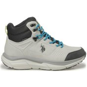 Resim U.s. Polo Assn. Henry 4pr 101812292 Erkek Su Geçirmez Outdoor Bot Kırık Beyaz Gri Mavi 40-45 Gri 