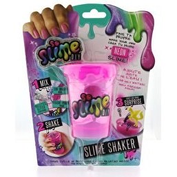 Resim Neon Pembe Slime Shaker Rainbow Tekli Paket 