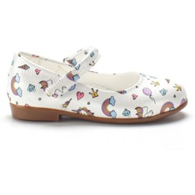Resim 40200 Kız Bebek (21-25) Beyaz Unicorn Babet 