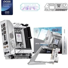 Resim Msı Mpg Z890ı Edge Tı Wıfı7 Ddr5 Hdmı-dp Pcıe 5.0 1851p Mıtx 
