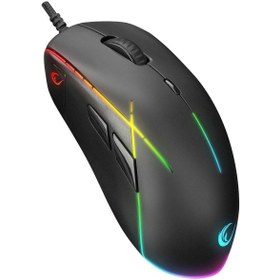 Resim Smx-R115 Gear-X 6400Dpi Hareketli RGB Işıklı 9 Adet Makro Tuşlu Gaming Oyuncu Mouse Rampage