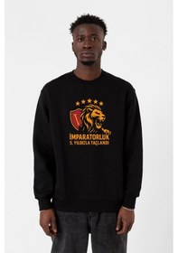 Resim 5 Yıldız Sarı Kırmızı İmparatorluk Siyah Erkek 2ip Sweatshirt Siyah 