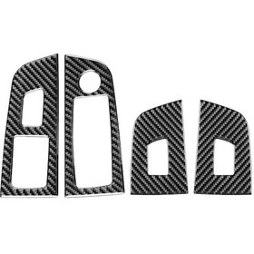 Resim Araba Pencere Cam Kaldırma Anahtarı Bmw F52 1 Serisi Sedan 2017-2019 İçin Dekoratif Etiket, Sol Sürücü 1 Adet 