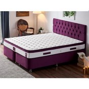 Resim Niron Violet Yatak Seti 160x200 cm Çift Kişilik Yatak Baza Başlık 
