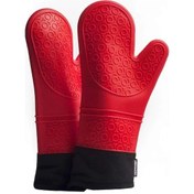 Resim Nn Profesyonel Fırın Eldivenleri, Silikon Fırın Eldivenleri, 1 Çift Isı 