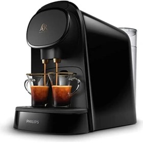 Resim Philips Lor Barista Kahve Makinesi, Kahve Makinesi, Çift Kapsül Kahve SIYAH(LM8012/60) 