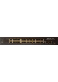 Resim Oem Ods 24P2U1S 300 24 Port Metal 2 Uplink 1 Sfp Poe Switch 