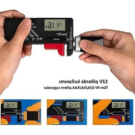 Resim Dijital Lcd Pil Test Cihazı, Modern Tasarım Ve Kullanım Kolaylığı 