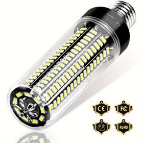 Resim E14 vida tabanlı LED Mısır Ampuller, AC85-265V, SMD5736, İç Aydınlatma, Serin Beyaz & Sıcak Beyaz, 28/40/72/108/132/156/189 LED'ler, Titreme Yok, Uzun Ömürlü, Oturma Odası, Yatak Odası, Ofis, Mutfak, Banyo için Uygun 