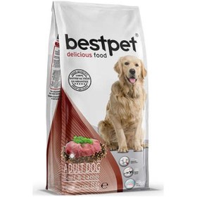 Resim Bestpet Adult Kuzu Etli ve Dana Etli Yetişkin Köpek Maması 15 KG 