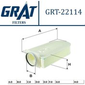 Resim GRAT 22114 Hava Filtresi Mercedes W204 W212 W221 W166 W222 11- 