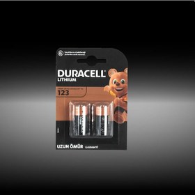 Resim Duracell Yüksek Güçlü Lityum 123 Pil 3V 2'li Paket (CR123/ CR123A / CR17345) 