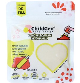 Resim ChildGen 125 GR Kartuş Beyaz Oyun Hamuru CHLDGEN134 