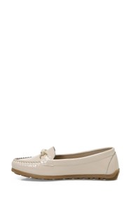 Resim Butigo 25S-118 5FX Pudra Kadın Loafer 