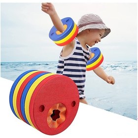 Resim Neevoyu Çocuklar İçin Eva Köpük Yüzme Kollukları - 3 Renk Seçeneği, Suda Denge Ve Güven Sağlar 2-6 Yaş Gösterildiği Gibi 