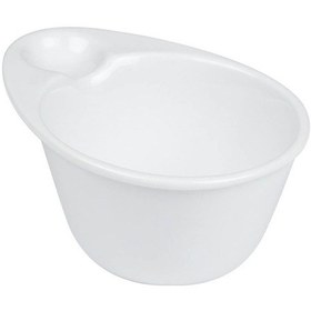 Resim Tish Beyaz Porselen Çerezlik Aperatif Tatlı Çerez Meyve Tabağı 