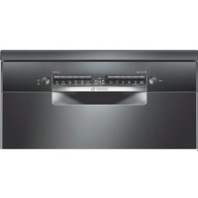 Resim Bosch Sms4ıkc62t 6 Programlı Siyah Inox Bulaşık Makinesi 