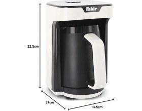 Resim AyrStore Kaave Mono Türk Kahvesi Makinesi - Beyaz 