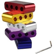 Resim Suofeng 5 Adet Yüksek Kaliteli Alüminyum Buji Kablosu Ayırıcı - Motor Bölmesi Düzenleyici 