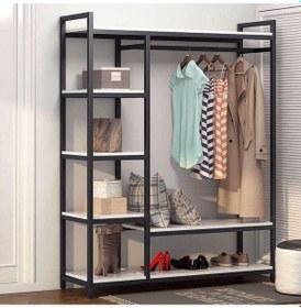 Resim Zizuva Özel Tasarım Açık Gardırop 