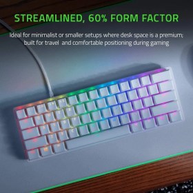 Resim Razer Huntsman Mini - Mercury Edition Purple Switch - Us Layout RZ03-03390300-R3M1 