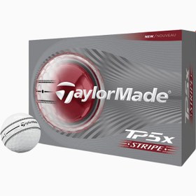 Resim TP5x Golf Topu Düşük Spin Yüksek Mesafe Premium Performans - Stripe 