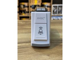 Resim Avoc Kablosuz Kapı Zili 36 Melodili Su Geçirmez 