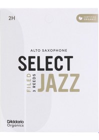 Resim D'addario Orsf03asx2h Organic Select Jazz Filed Alto Saksafon Kamışı No: 2 Hard Profesyonel/caz - 3'lü Paket Kimyasalsız Organik Tarım Sertifikalı Ve Dosyalı Filed Kesim 
