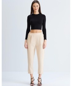 Resim Sortie Collection Duble Paça Bel Lastikli Pantolon Taş-taş Taş 