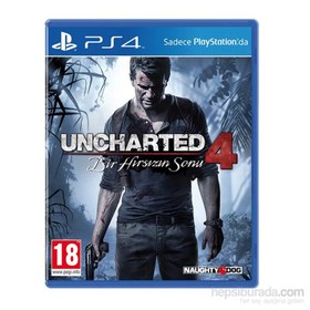 Resim SONY Naughty Dog Uncharted 4: Bir Hırsızın Sonu Aksiyon Macera PS4 Oyun Çok Satan Türkçe Dublaj 