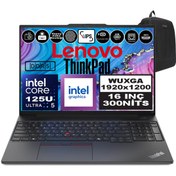Resim LENOVO Thinkpad E16 G2 Ultra 5 125U Ddr5 48GB 512GB SSD Intel® Aı Boost 16" Wuxga IPS Freedos 21MA003MTXF17 