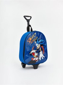 Resim LC Waikiki Peak Yeni Sezon Sonic Baskılı Erkek Çocuk Çekçekli Çanta 