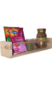 Resim Barış Dizayn Montessori Duvar Rafı Ahşap Baharatlık Mutfak Rafı Bebek Odası Çocuk Odası Çocuk Kitaplığı (1 Adet) 