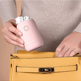 Resim Benks NS03 Dijital Ekran El Isıtıcı Özellikli Aroma Kokulu 15W 10000mAh Powerbank - Pembe 