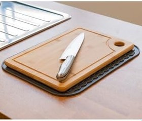 Resim Silikon Bulaşık Kurutma Matı Su Toplamaz Kaydırmaz Bulaşıklık Tencere Altlığı 