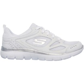 Resim Skechers Summits 12982-WSL Kadın Spor Ayakkabı Beyaz 