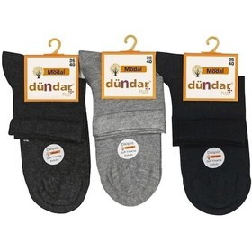 Resim Dündar Çorap Kadın Modal Konç Plus Çorap 6937 12 Adet 001 