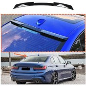 Resim Bmw G20 2018-2023 Plastik Boyasız Yarasa M4 Cam Üstü Spoyler 