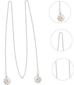 Resim ULDIGI Gözlük Dekoratif Zincir Kulaklık Tutucu Zincir Kulaklık Zinciri Yumuşak Cilt Dostu Metal Kayış Kayıp Kulaklıklar Için Daisy Spor Için 